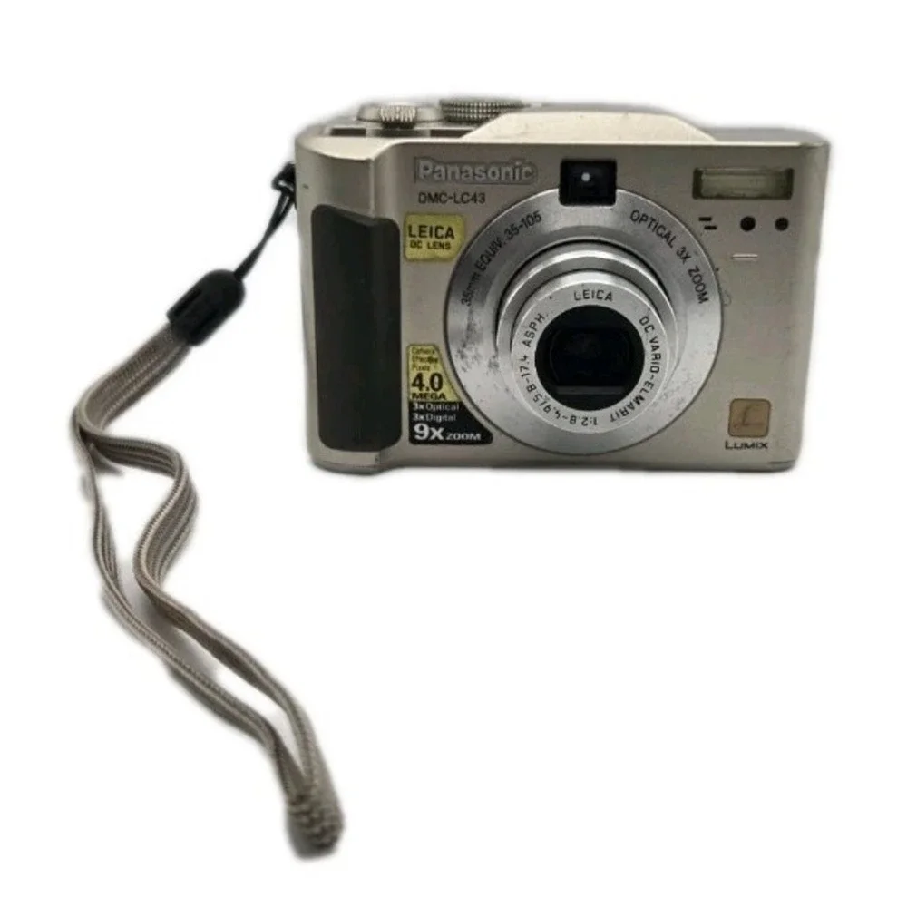 Panasonic Lumix DMC-LC43 4MP Digital Camera Leica Lens Tested LCD Wear